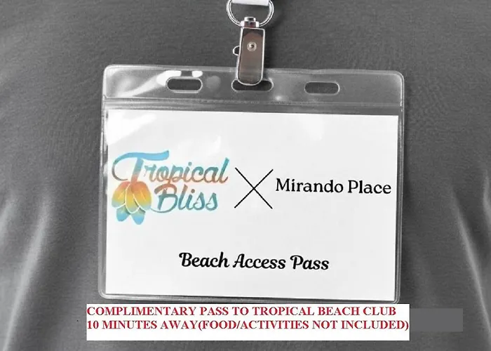 Mirando Place #5---beach Club Access, ,pool, Hottub, Gym,3 Lounges, #5 -airport 10 Mins *